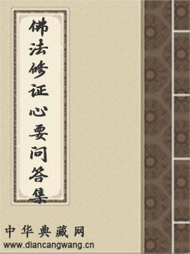 佛法修证心要问答集