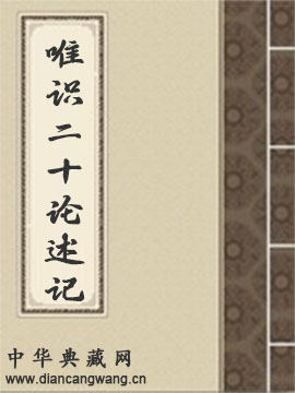 唯识二十论述记讲记